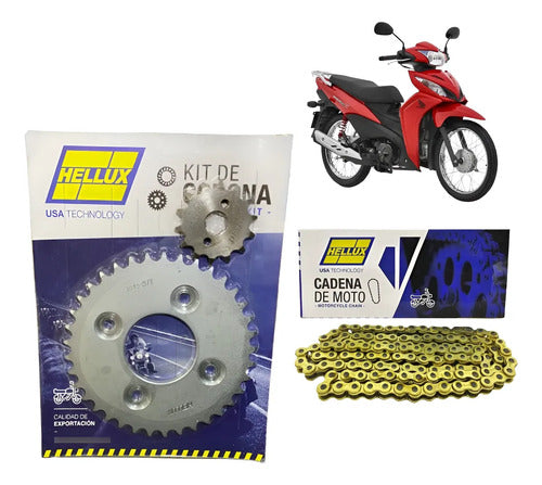 Kit Transmision Hellux Honda New Wave Do