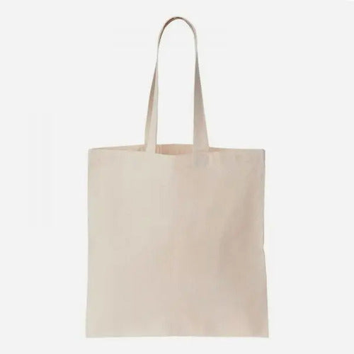 Bolsa De Lienzo Tote Bag Lisa 35x40 Crem