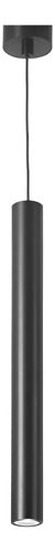 Lampara Colgante Moderno 1 Luz Negro 60c