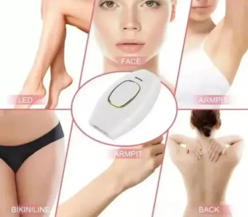 Depiladora Laser Ipl Definitiva + Kit 5 Niveles Negro Negro