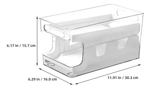 Organizador Contenedor Latas Dispensador Alacena Cocina