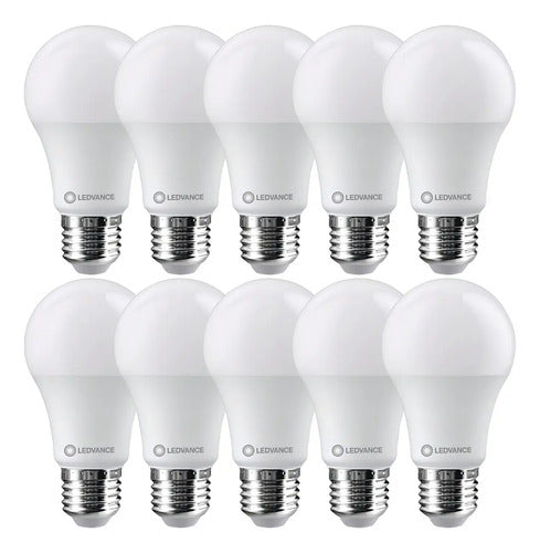 Pack X 10u Lámpara Led Osram Ledvance 12w Luz Blanco Frío