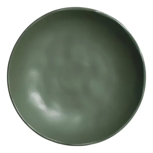 Plato Sopa Gres Verde Porto Brasil Pack 6pzs Apto Microondas