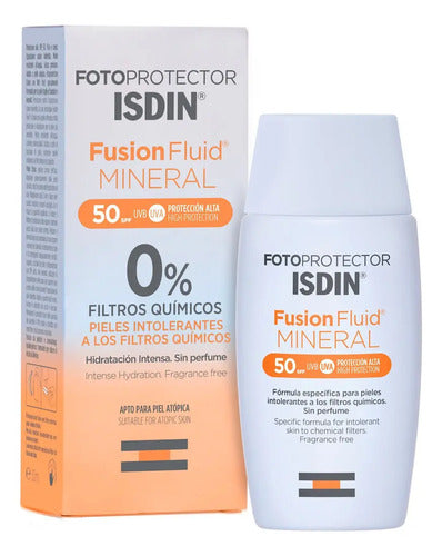 Isdin Fotoprotector Fusion Fluid Mineral 50+ x 50ml · 17542 · foto 01