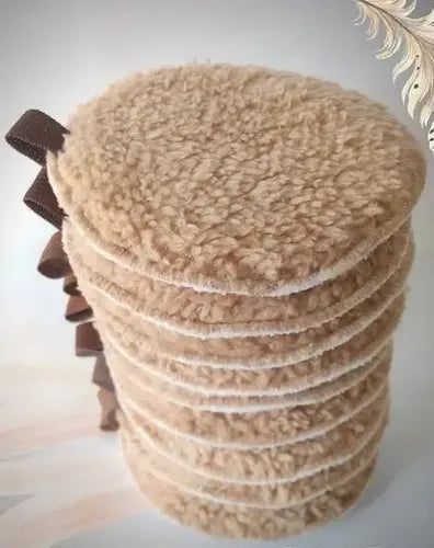 Discos Desmaquillantes de Microfibra Lavables x2 Blanco y Marrón · 17774 · foto 08