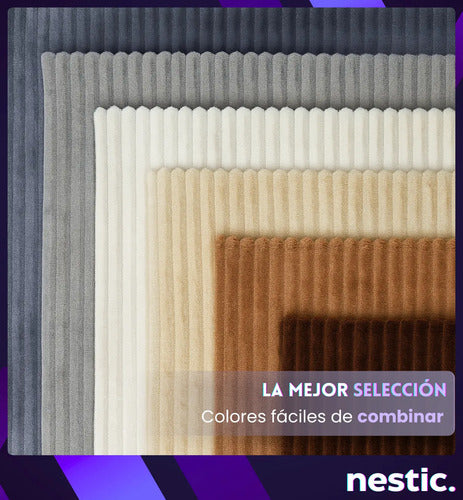 Funda Almohadón Terciopelo Suave Pana Felpa Living Cama