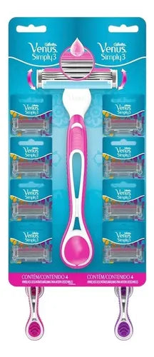 Máquina Para Afeitar Gillette Venus Simply3 Descartable 8 U · 15723 · foto 04