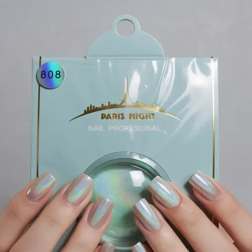 Polvo Aurora de Hadas Paris Night Decoración de Uñas N8 · 18043 · foto 04