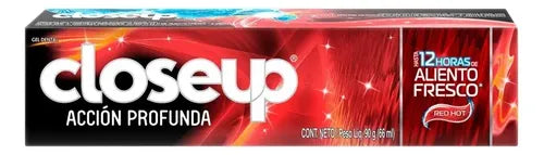 Pasta Dental Close Up Red Hot En Gel 90g