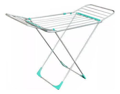 Tender Ropa Reforzado Plegable C/ Alas Extra Grande Aluminio