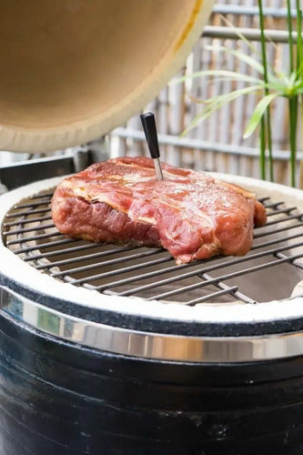 Combo Parrilla Segundo Nivel Baja Nano Termometro Kb10