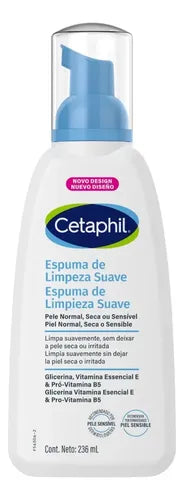 Cetaphil Espuma Limpieza Suave Todo Tipo Piel 236ml