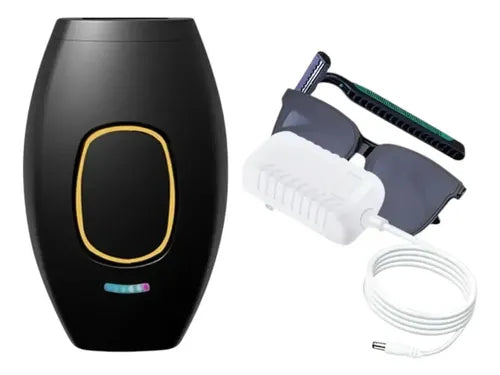 Depiladora Laser Ipl Definitiva + Kit 5 Niveles Negro Negro