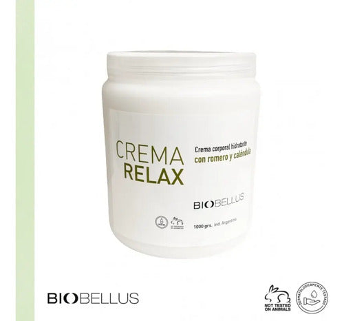 Crema Masajes Musculares Biobellus Masaj Relax