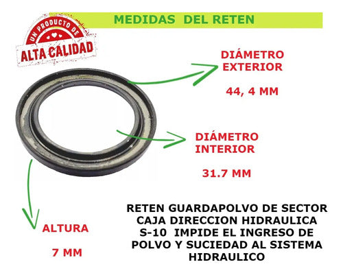 Reten Guardapolvo Chevrolet S10 089