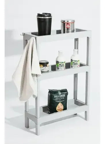 Organizador Estantes Cocina Alacena Multiuso Especiero Blanc Gris · 18849 · foto 03