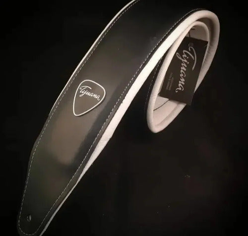 Correa Tijuana para Guitarra y Bajo de Cuero Acolchado 8 cm · 16939 · foto 03
