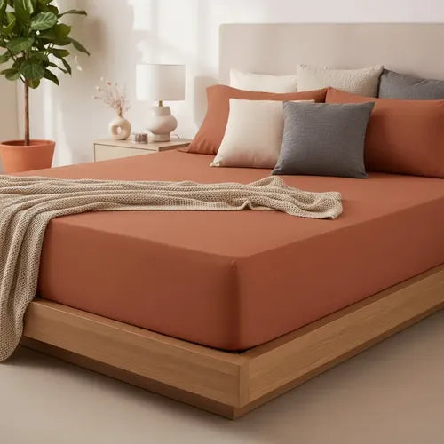 Sabana Ajustable Creaciones Naón 2 ½ Plazas 180 Hilos