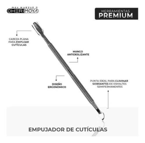 Repujado Cuticulas Acero Inox Antideslizante Cherimoya