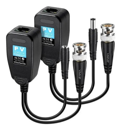 Balun Pasivo Dy B2rj45 1p Video Alimenta