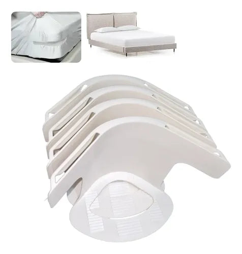Sujeta Sabanas Traba Soporte Esquinero Cama Pack X4u