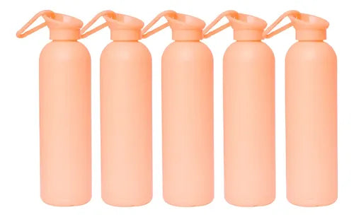 Pack De 10 Botellas Plastica 400 Ml Rosa