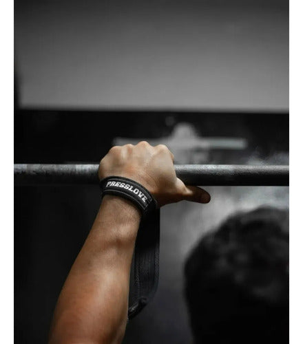 Cintas de Agarre Powerlifting Straps Presslove Negro · 11182 · foto 03