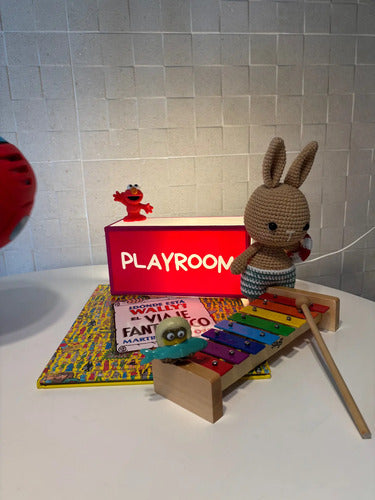 Velador Con Luz Maibrú Para Mesa Y Escritorio Fucsia Play