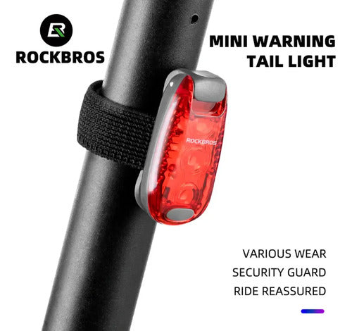 Luz Trasera para Bicicleta Rockbros ZPWD-1 3 Modos Rojo · 16817 · foto 10