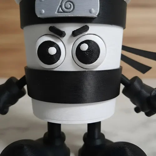 Figura Capuchino Asesino Meme Brainrot Impresión 3D 15cm · 16824 · foto 04