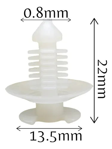 Clip Tapizado Grampa Linea Vw Gol /power X 10 Unidades