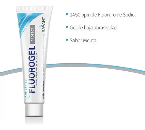 Protect - Fluorogel - Gel Dental Con Fluor - 60 Gr.