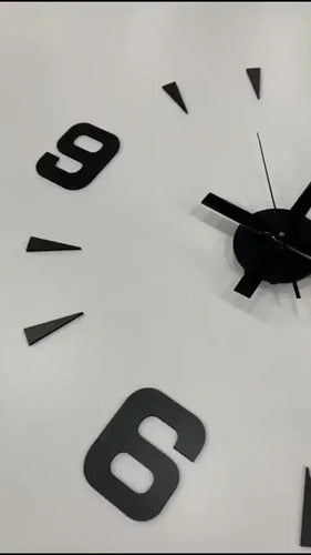 Reloj Pared Only Picture Mod 8 Negro 90cm Negro