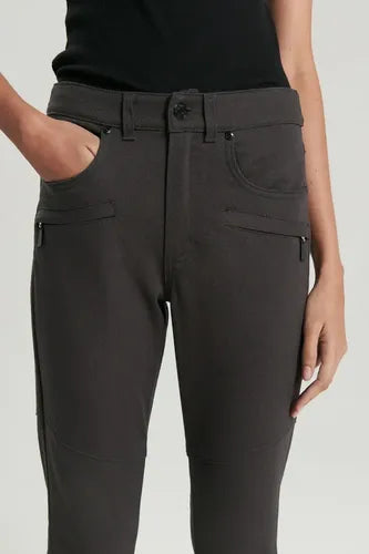 Pantalon Florencia Plomo De Mujer Maria Cher Algodón Plomo