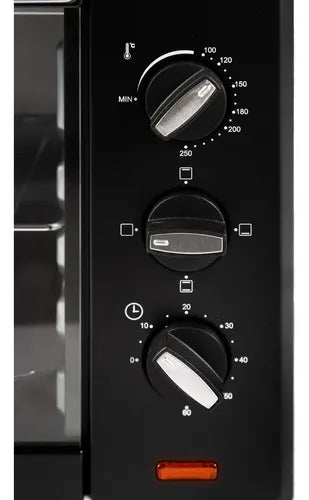 Horno Eléctrico Codini 46 Negro 2000w · 19171 · foto 04