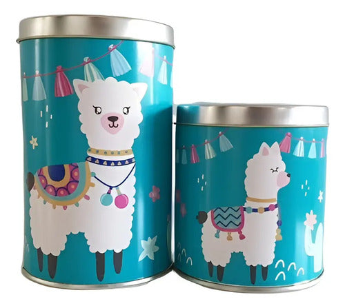 Set Matero Joy Llama Aqua 6p