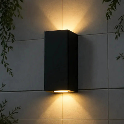 Aplique Pared Santa Luz Bd-33 Negro