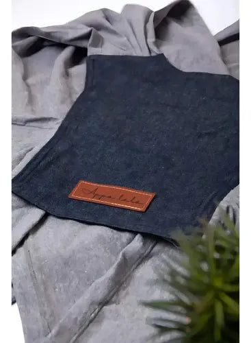 Fular Prearmado Ergonómico Appa Lalá Gris y Azul Talle L · 17108 · foto 03
