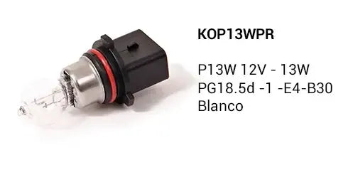 Lámpara P13w Halógena Blanco 1u