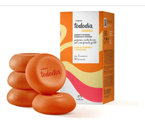 Jabon Natura 100g Flor De Jengibre Y Mandarina