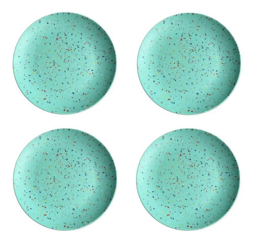 Set Platos Melamina Mia 27cm 4p