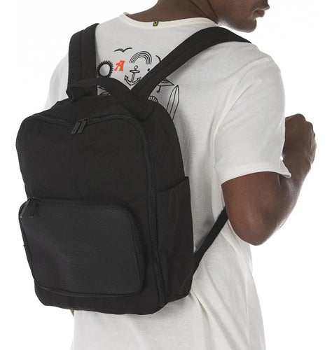 Mochila Unisex Adultos Con Cierre Color Negro Havaianas Suave