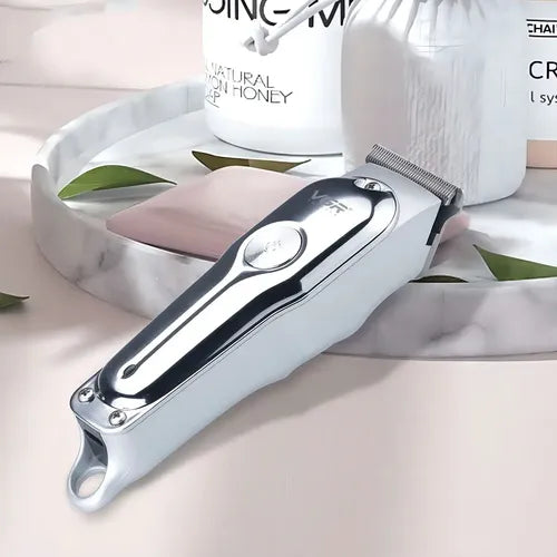Cortadora De Pelo Salon Trimmer V-071 Plateada
