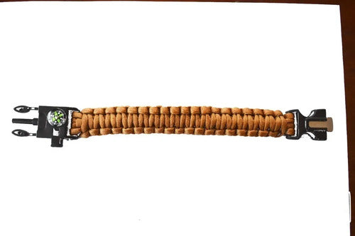 Pulsera de Supervivencia Cuerda Bru Camo Negro 23 cm · 16948 · foto 03