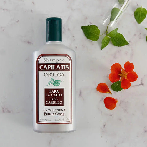 Capilatis Ortiga Shampoo para la Caspa x 410ml con Capuchina · 2093 · foto 06