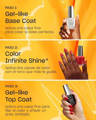 Opi Infinite Shine Ready, Sunset, Glow Tradicional 15ml