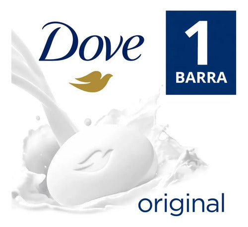 Jabón En Barra Dove Original Individual 90 Grs