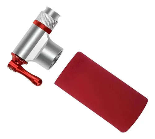 Inflador de CO2 Prostar para Bicicleta Presta y Schrader Rojo · 16902 · foto 01