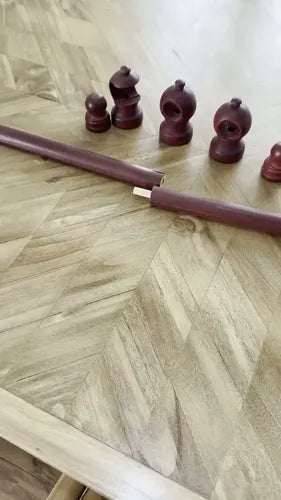 Barral De Madera Para Cortina De 1.80 Me