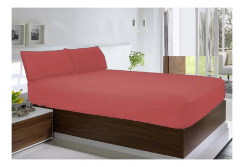 Sabana Ajustable 100% Elastizada Delfin Blanco Queen 160x200
